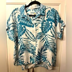 🌟new c&c California linen blouse 🥰